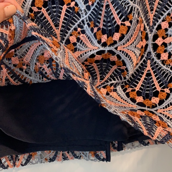 Anthropologie Crochet Overlay Skirt - Picture 5 of 8